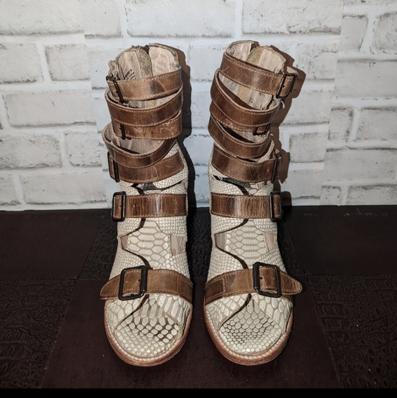 FreeBird Bond White Snake Bootie size 9 - Picture 11 of 11